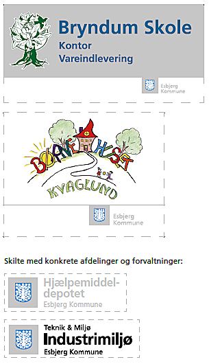 Skilte udendørs
